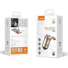 Cargador LDNIO C509Q PD + QC4.0 + cable Tipo C/MicroUSB/Lightning